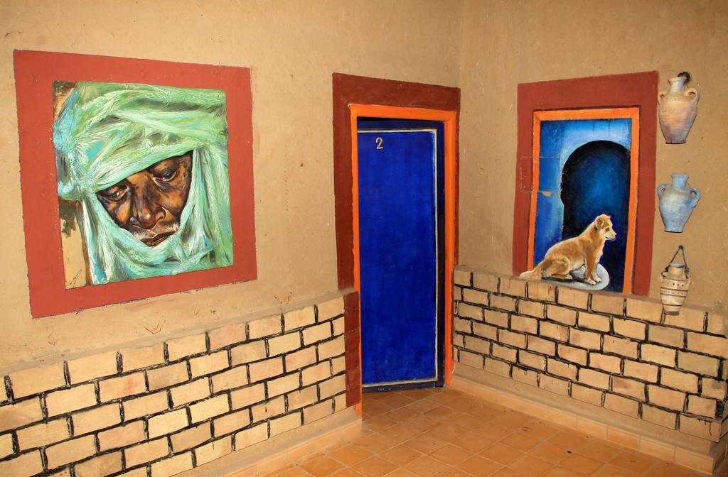 Hotel La Gazelle Bleue Merzouga Exterior foto