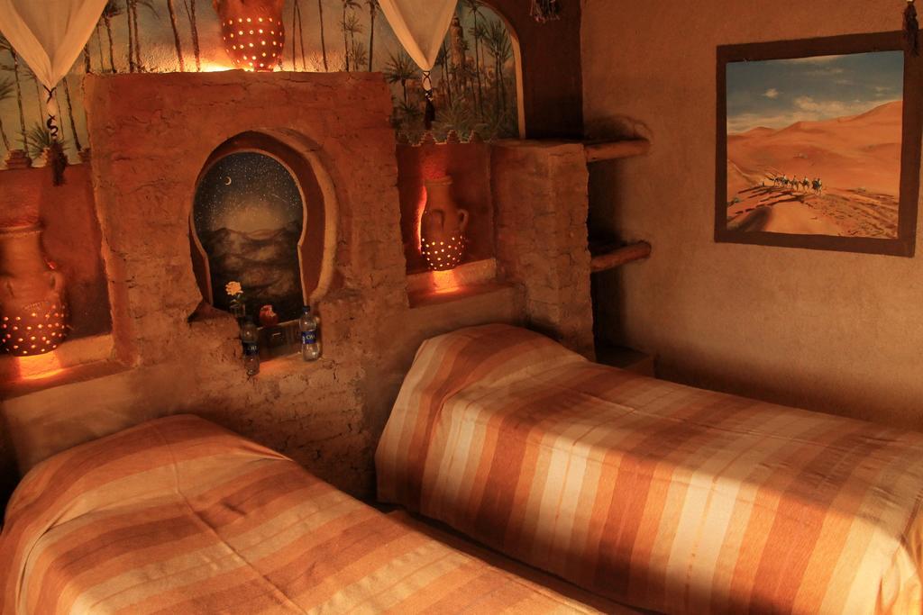 Hotel La Gazelle Bleue Merzouga Exterior foto